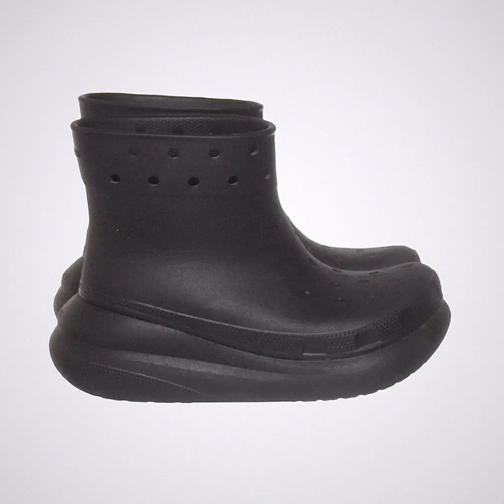 Crocs, Kurze Gummistiefel, Größe: 38, Schwarz, Damen #hSm