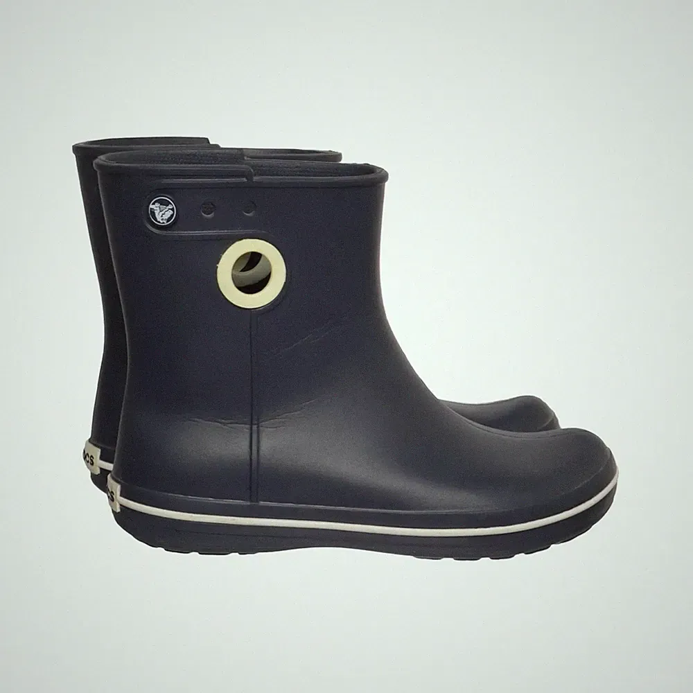Crocs, Kurze Gummistiefel, Größe: 39/40, model: 15769, Blau, Damen #Qql