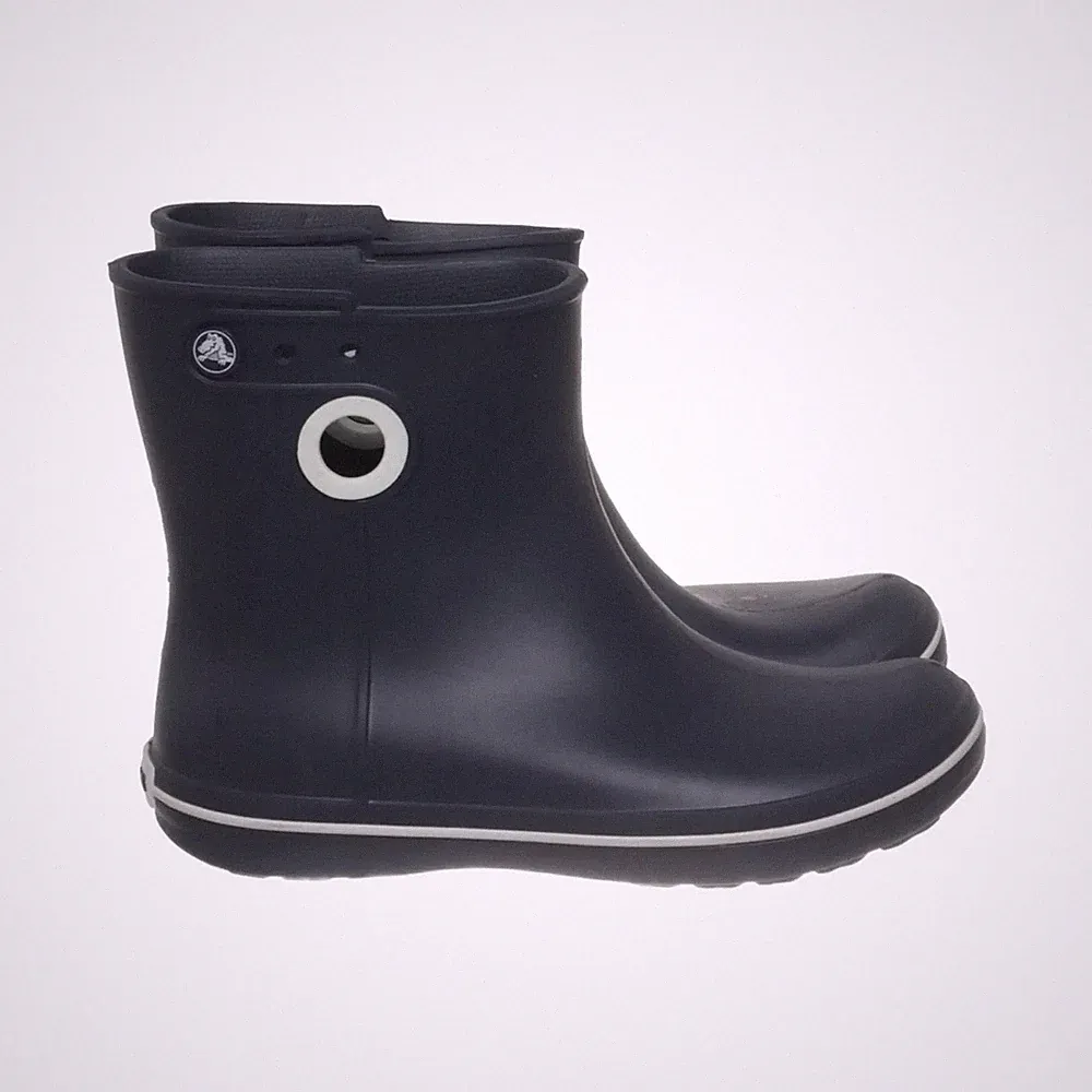 Crocs, Kurze Gummistiefel, Größe: 39/40, model: handle it rain boot, Blau #1t7