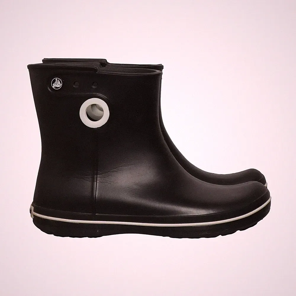 Crocs, Kurze Gummistiefel, Größe: 42, Schwarz, Damen #I2A