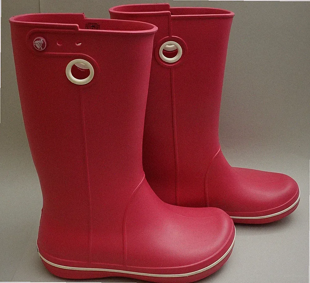Crocs RainFloe Boot – Gummistiefel / Regenstiefel Pink Gr. W7 (37/38) - NEU