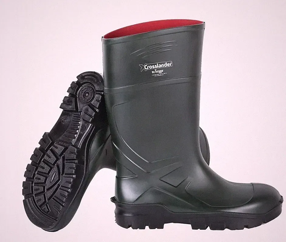 Crosslander Techno Classic Gummistiefel Gr. 45 Jagdstiefel / Stallstiefel
