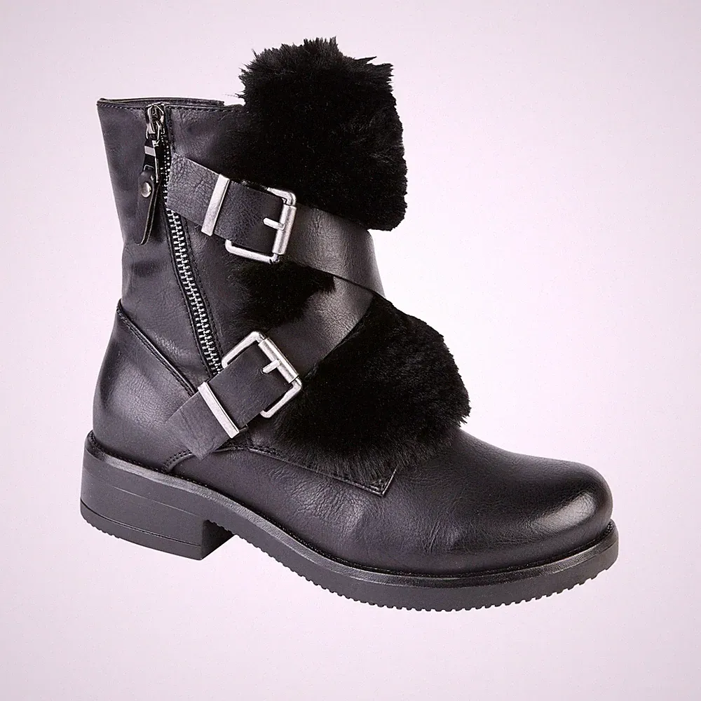 Verstellbar Biker & Combat Boots