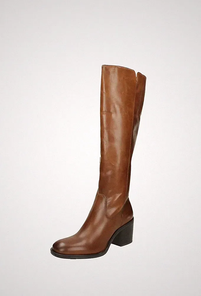 Damen Clarks "Valvestino Hi" Smart Freizeit Leder Kniehohe Stiefel 3 D / EU 35,5