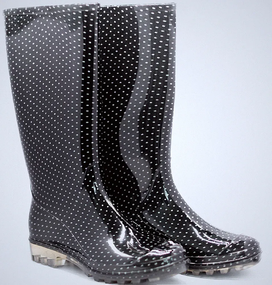 DAMEN DAMEN GUMMISTIEFEL WINTER GARTEN FESTIVAL REGEN WASSERDICHT GUMMISTIEFEL