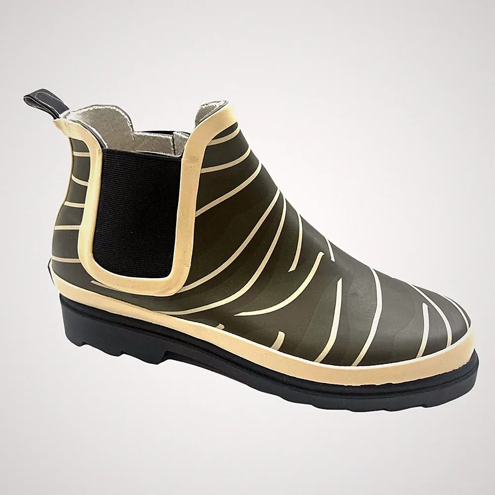 DAMEN DAMEN KURZE KNÖCHEL GUMMISTIEFEL CHELSEA WARM SCHNEE SCHUHE STIEFEL GRÖSSE