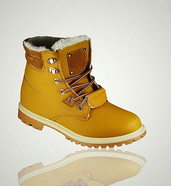 DAMEN DAMEN ZUM SCHNÜREN FLACH RUTSCHFESTE SOHLE FELL GEFÜTTERT WINTER GEPOLSTERT STIEFEL SCHUHE GRÖSSE
