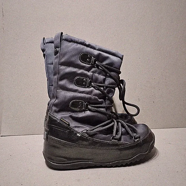 Damen FitFlop Grau Blizzboot SnugTech Thermo Schnee Apres Skischuhe UK 5 EU38