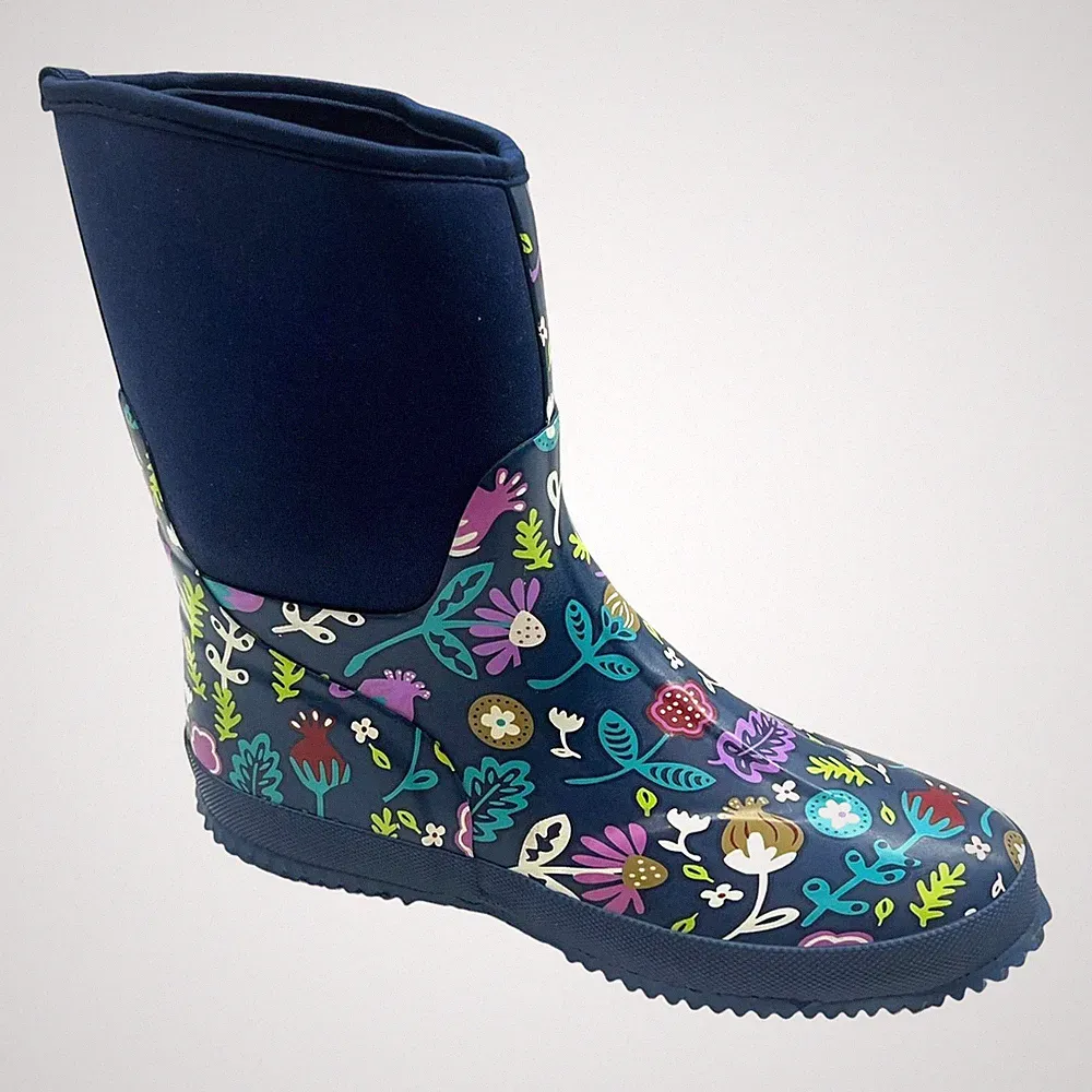DAMEN FRAUEN FESTIVAL REGEN WARM WINTER GUMMISTIEFEL GARTEN WANDERSTIEFEL