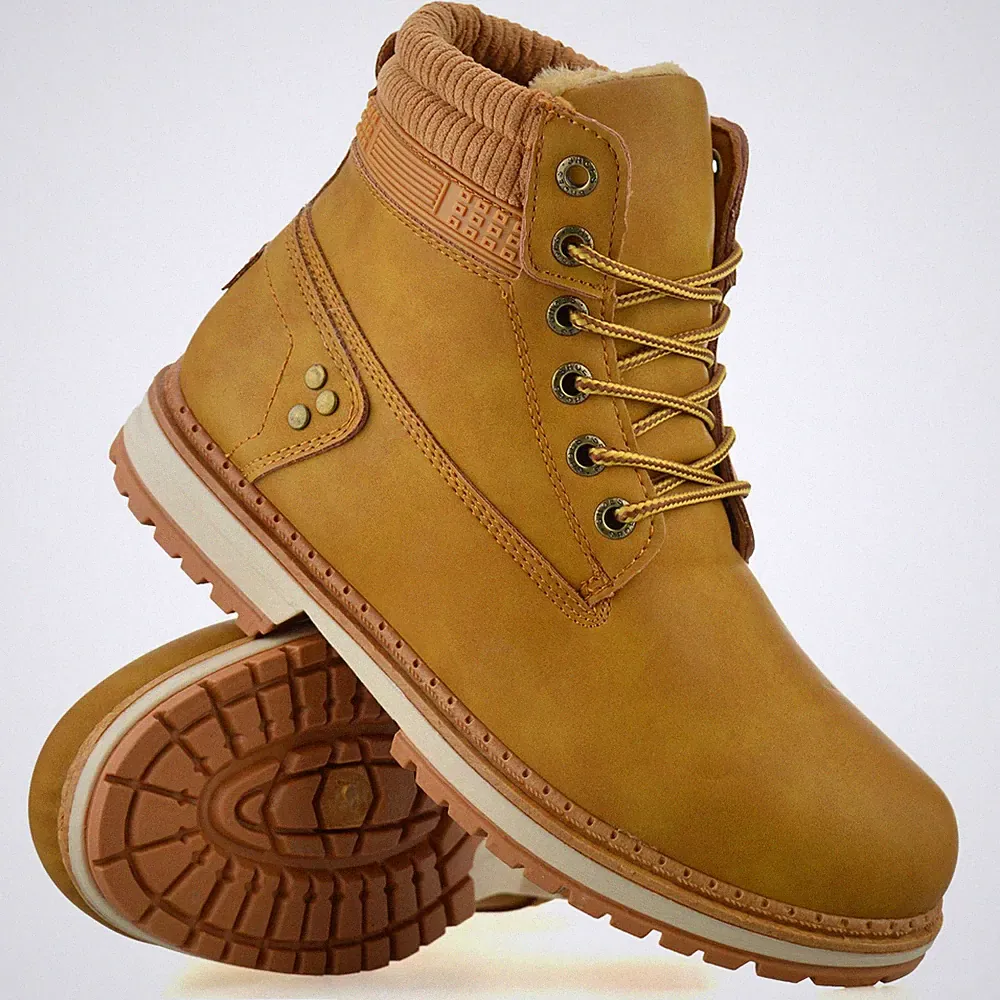 Damen Frauen Freizeit Wandern Warm Winter Stiefeletten Turnschuhe Schuhe Größe