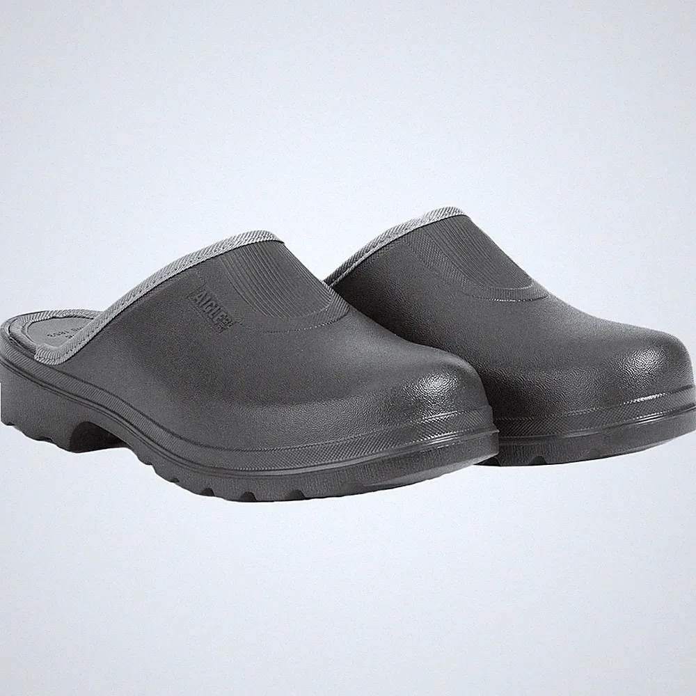 Damen-Gartenschuh Aigle Taden 2 Gummischuh schwarz noir UK-Größe 4 bis UK 7,5
