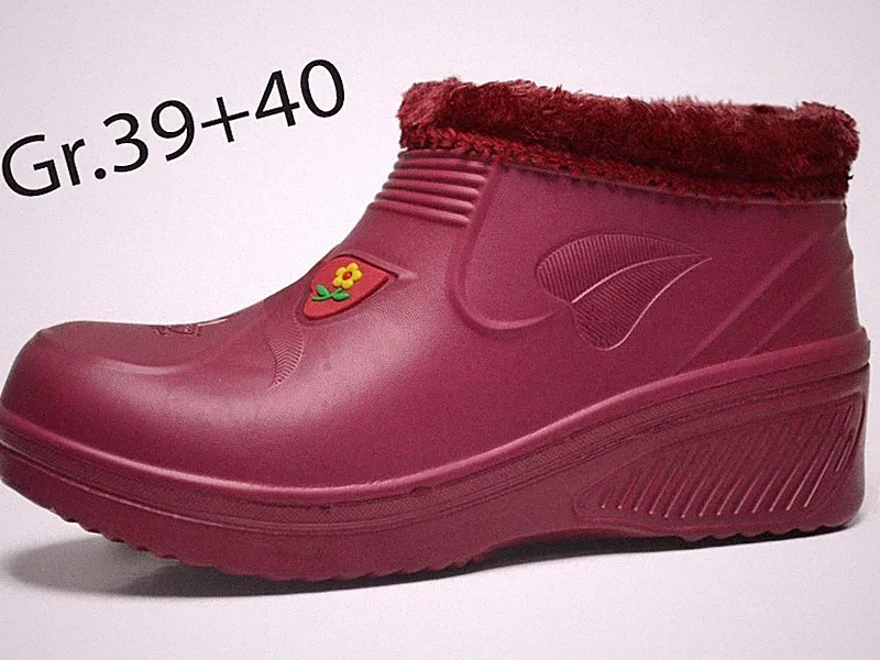 Damen Gummistiefel Gr.39-40 Gummischuhe Galosche Gartenschuhe Clogs NEU 2734t