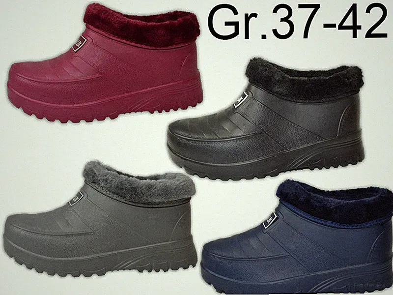 Damen Gummistiefel Gummischuhe Galosche Gartenschuhe Clogs NEU Gr.37-42 2734