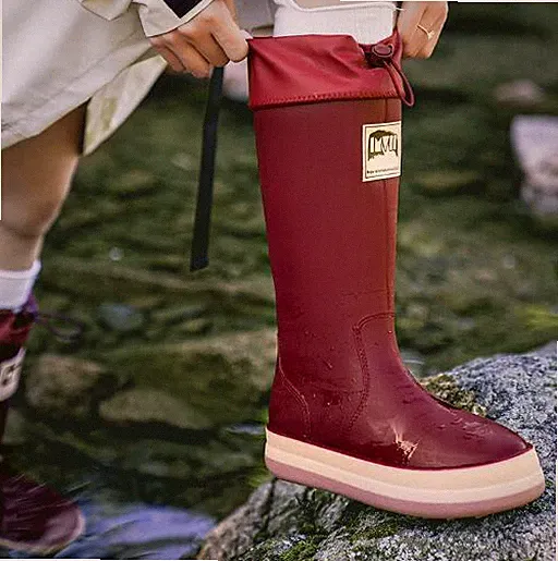 Damen Gummistiefel Gummistiefeletten mittelhoch gartenstiefel Regenstiefel