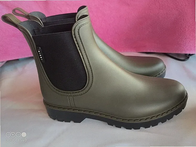 Damen Gummistiefel Halbhoch Neu !!!