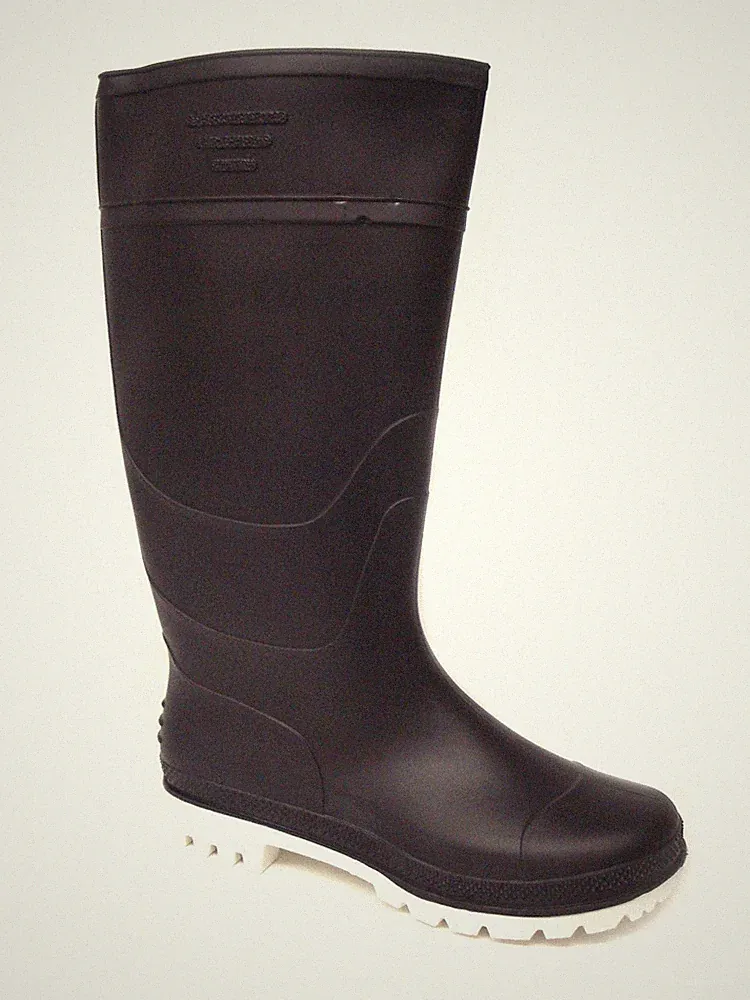 Damen Gummistiefel Langes Bein Schnee Fall Slip auf Blau UK Größe
