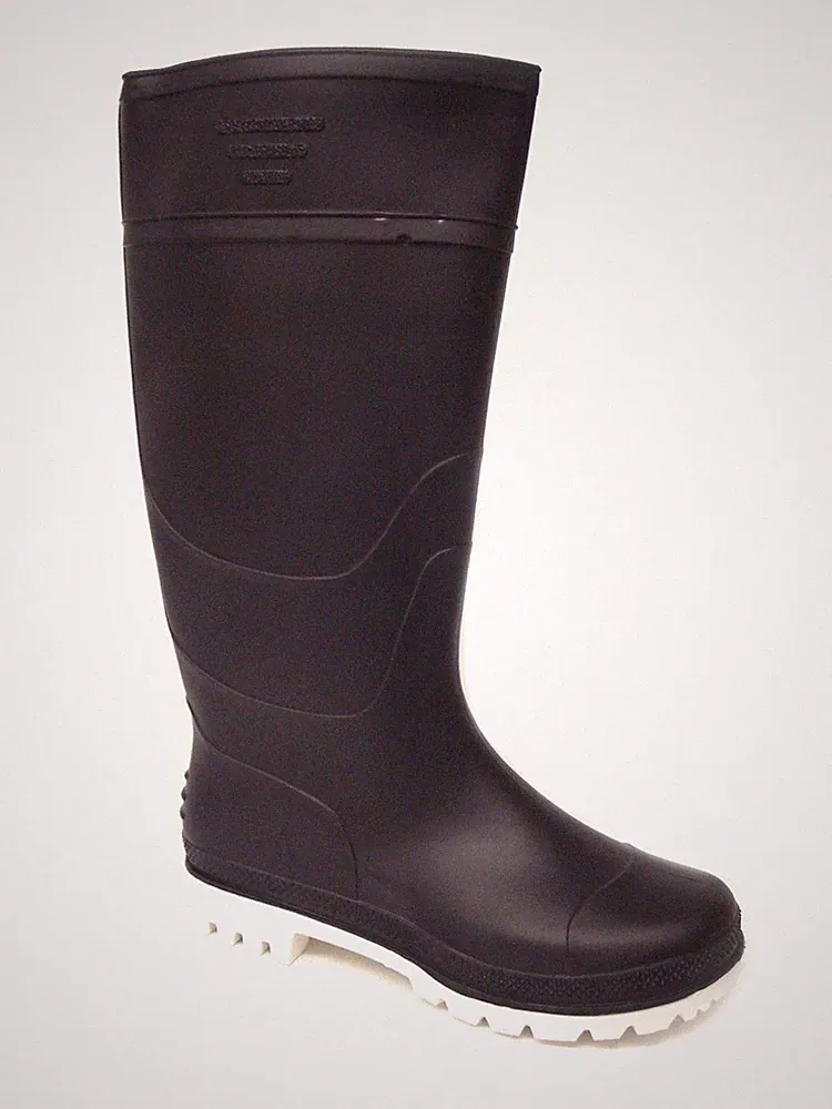 Damen Gummistiefel Langes Bein Schnee Fall Slip auf Blau UK Größe