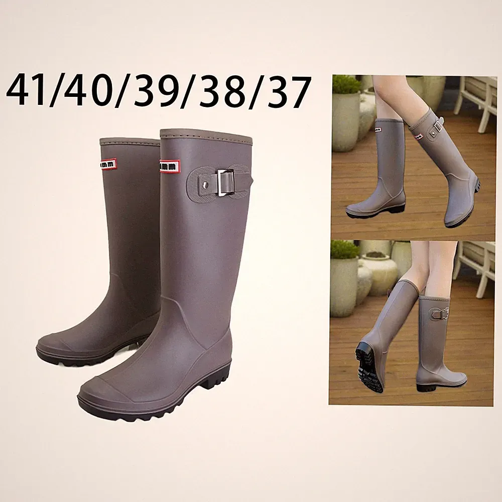 Damen-Gummistiefel mit halbhoher Wade, stilvoll für regnerische Tage, für