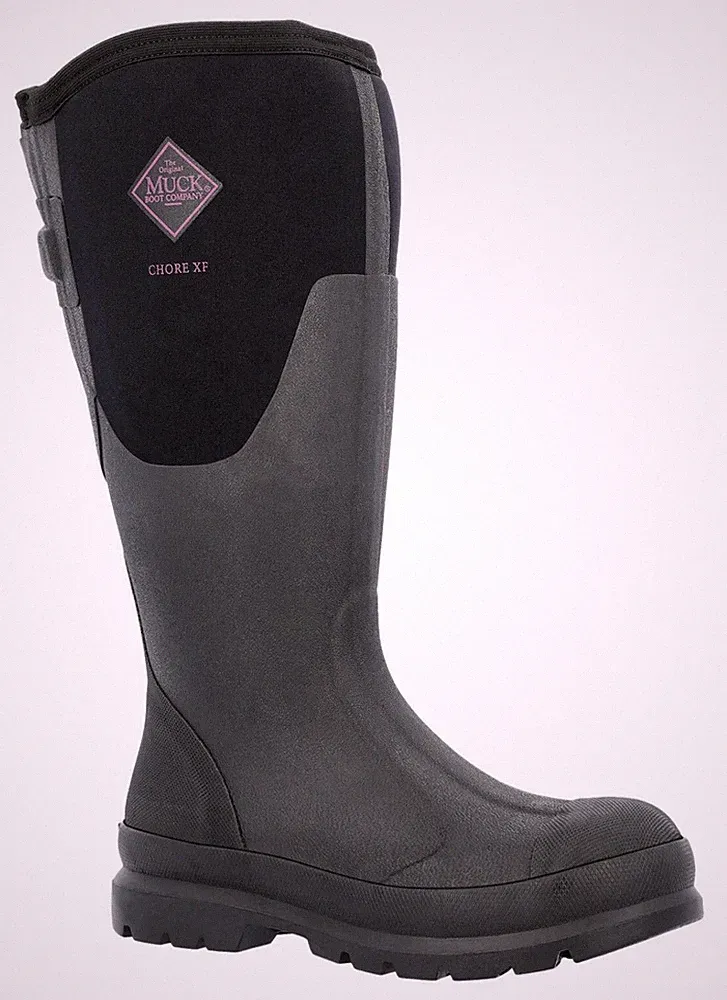 Damen-Gummistiefel Muck Chore XF verstellbar klassisch stabil Bauernhof Größen 4-9