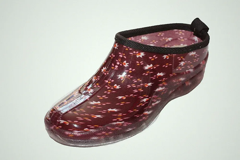 Damen Gummistiefelette Gartenclogs Schlupfschuhe Stiefelette Schuhe BL47