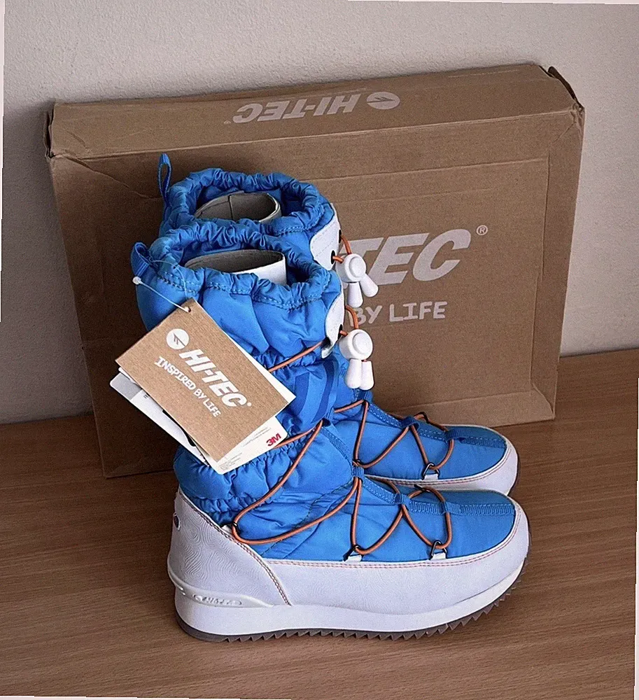Damen Hi-Tec New Moon 200 Winterstiefel Größe 4 UK Ski Reisen Thermo EU 37