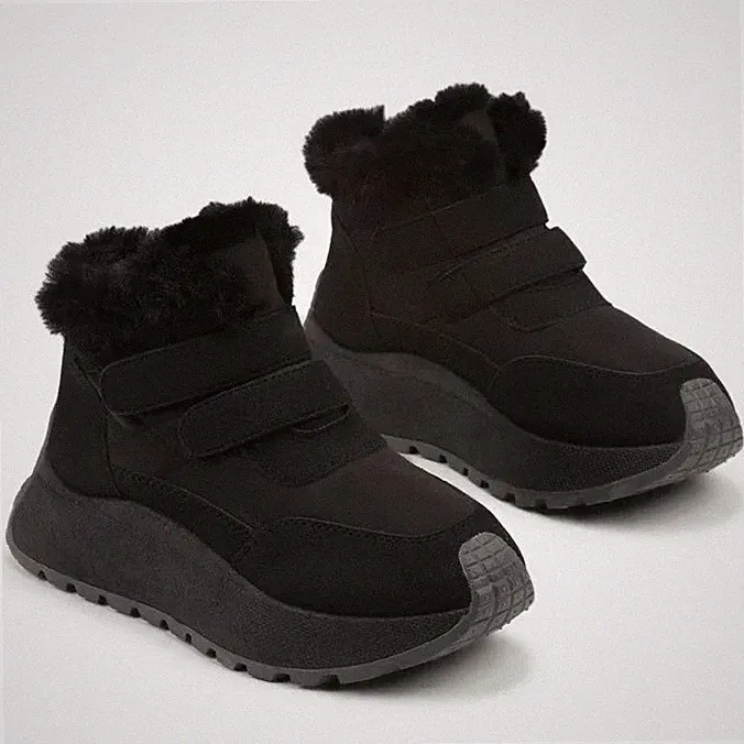 Damen Isoliert Klettverschluss Schneestiefel Gefüttert Winterschuhe Stiefel Nani