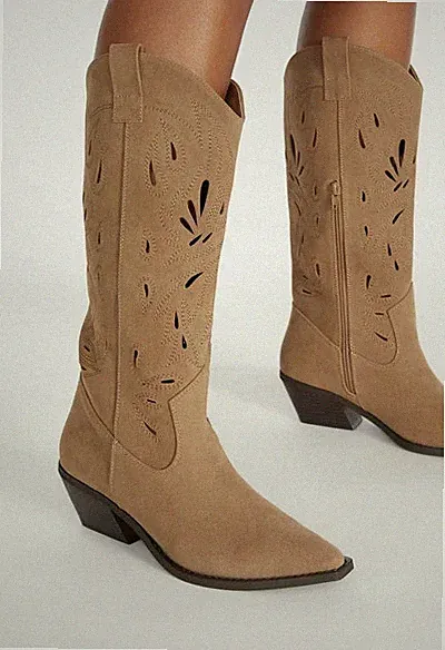 DAMEN KNIEHOHE SCHNÜRSTIEFEL DAMENSCHNALLE BIKER COWBOY ARMY REISSVERSCHLUSS DE