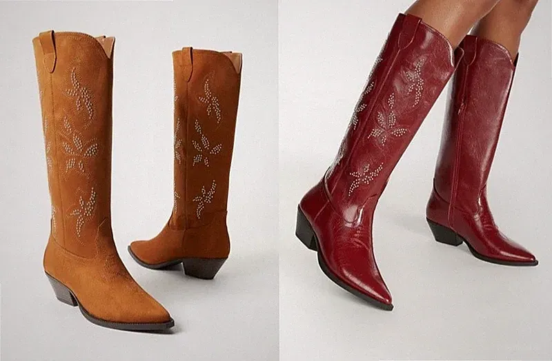 DAMEN KNIEHOHE SCHNÜRSTIEFEL DAMENSCHNALLE COWBOY ARMY BIKER REISSVERSCHLUSS DE