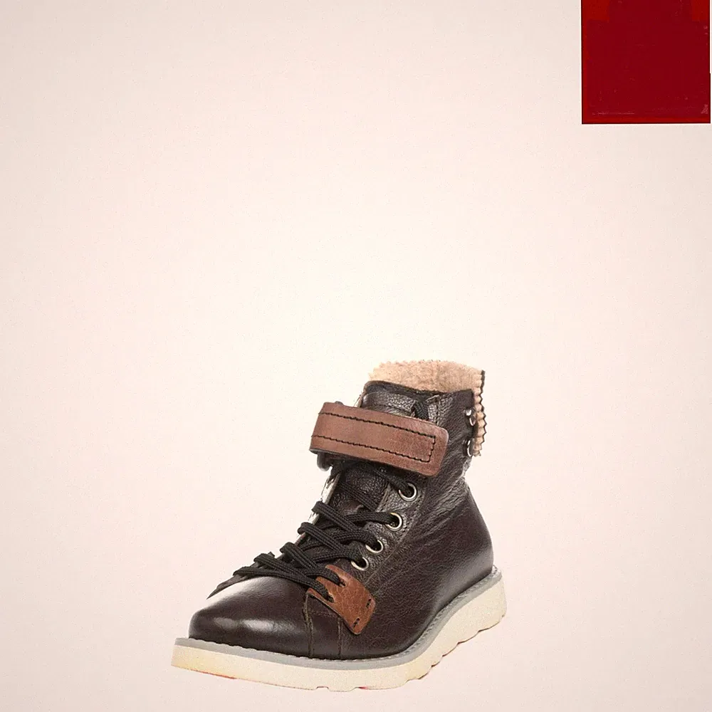 DAMEN LEDER STIEFELETTEN ONE WAY BRAUN - 38 - UK 5 BOOT'S LEATHER BROWN SUEDE