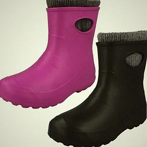 Damen Leon Boots Co Warm Gefüttert Garten Knöchel Ultraleicht Gummistiefel