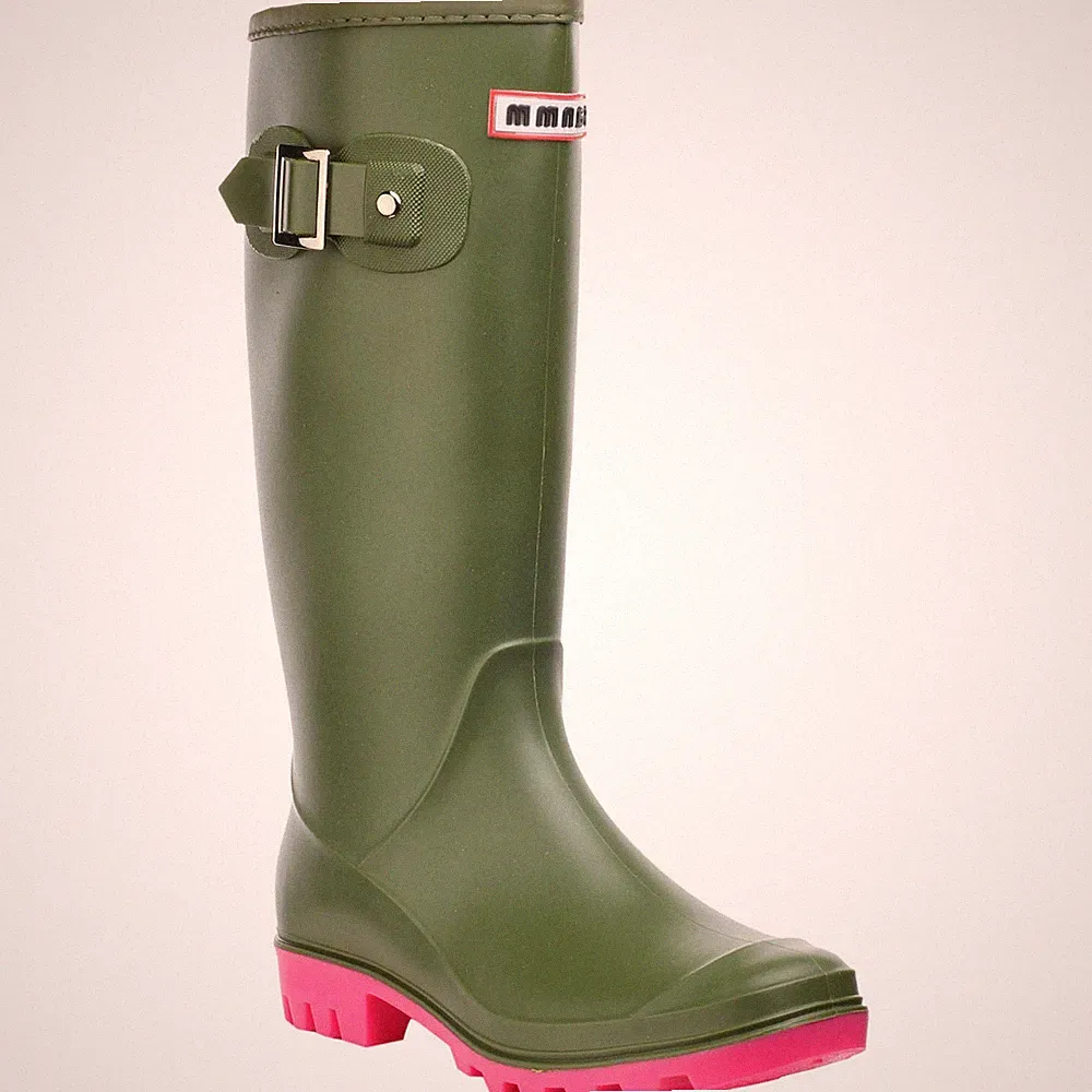 Wasserdichte Langschaft Gummistiefel Damen