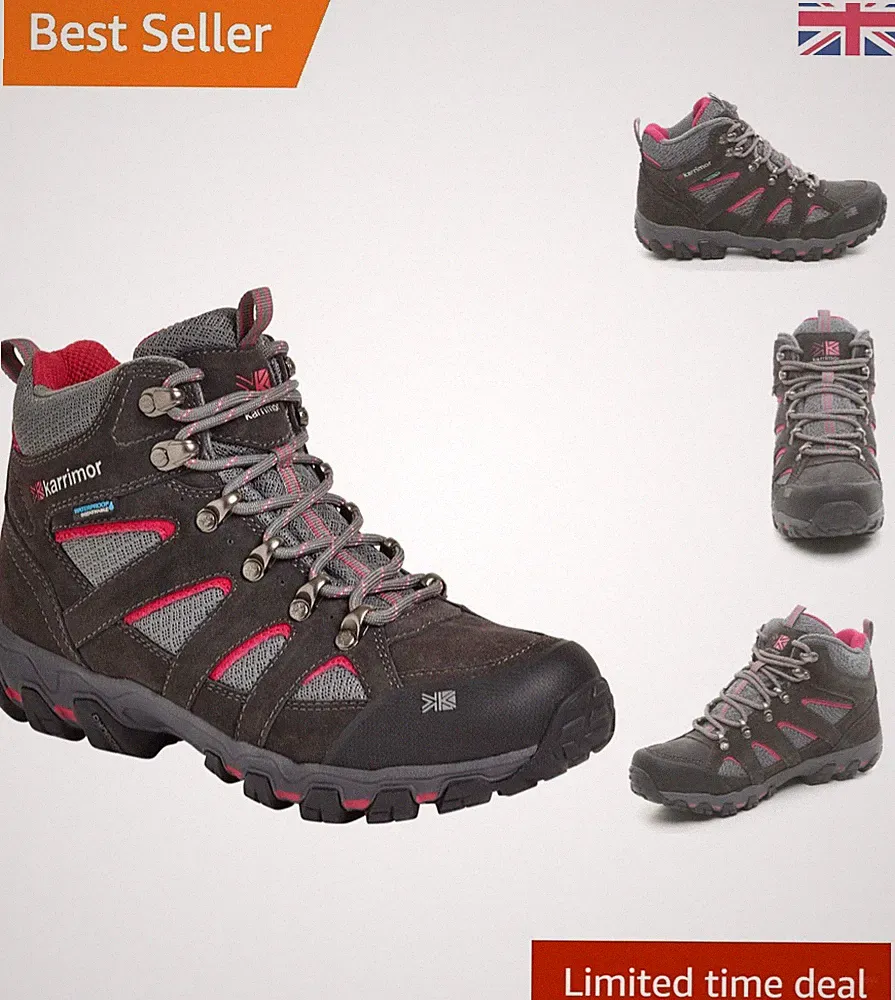 Damen Mid-Top Weathertite Wanderschuhe - atmungsaktiv & strapazierfähig Adventure Wear