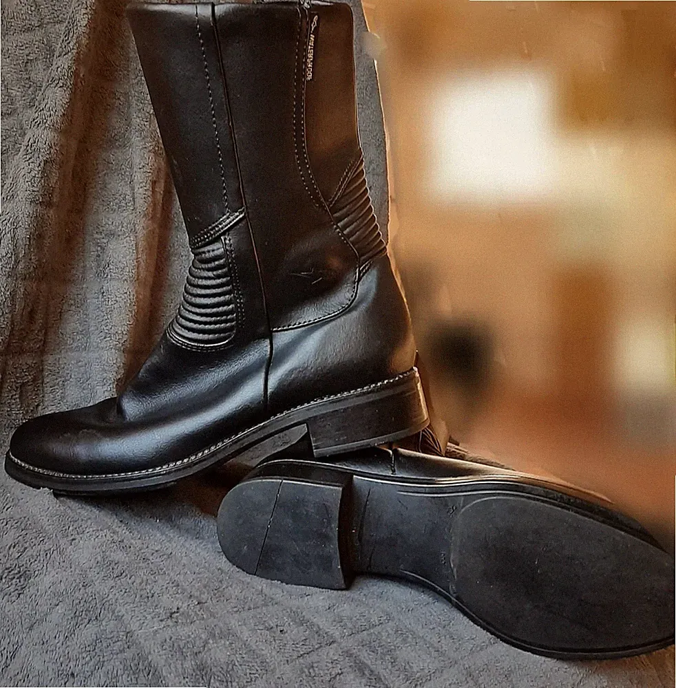 3 cm Motorradstiefel