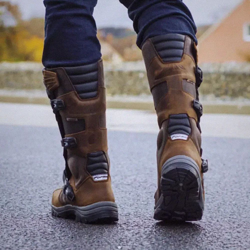Damen Motorradstiefel Wasserdicht Sport Touring Racing Herrenstiefel Motorrad