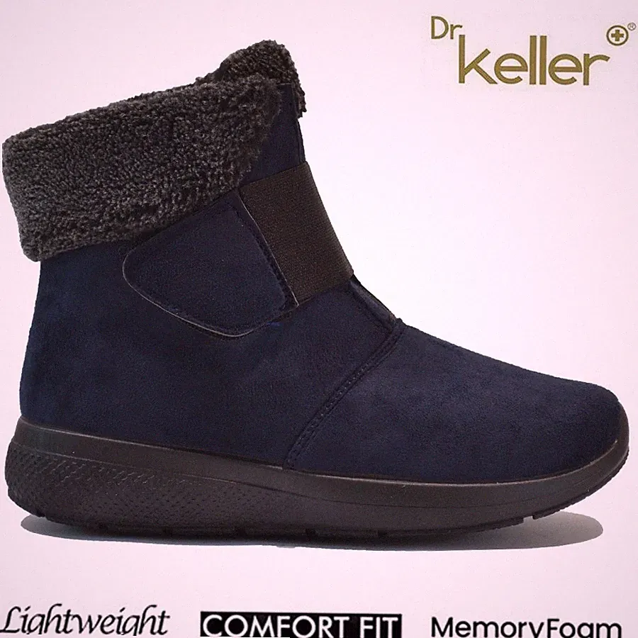 DAMEN NEU SCHNEESTIEFEL WINTER KEILABSATZ WARM KUNSTFELL GEFÜTTERT BEQUEM DAMEN KNÖCHEL