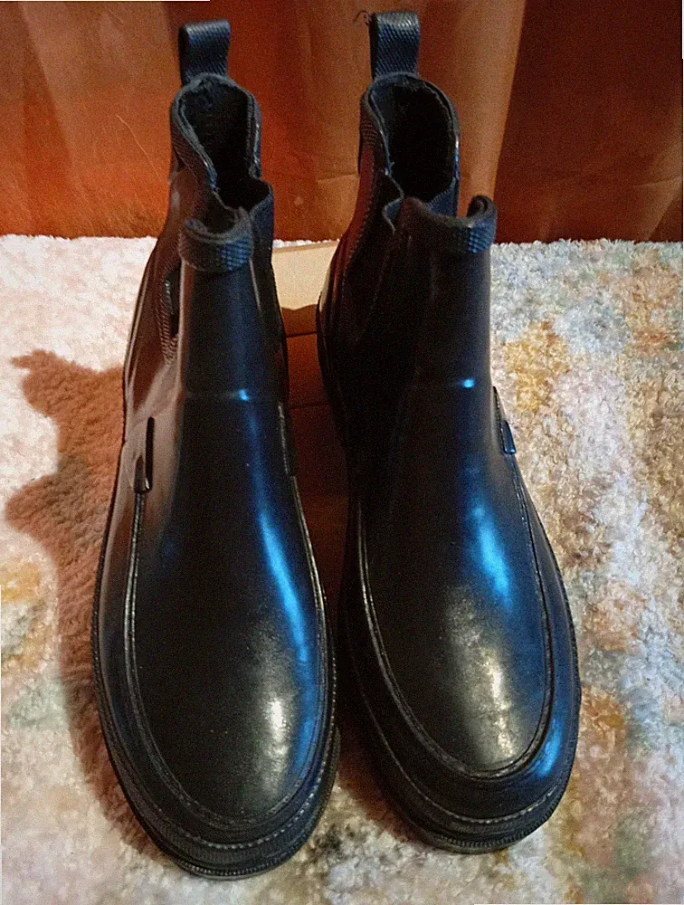 Damen Regenstiefel Kurzschaft Stiefeletten Gr.39 Gummistiefel