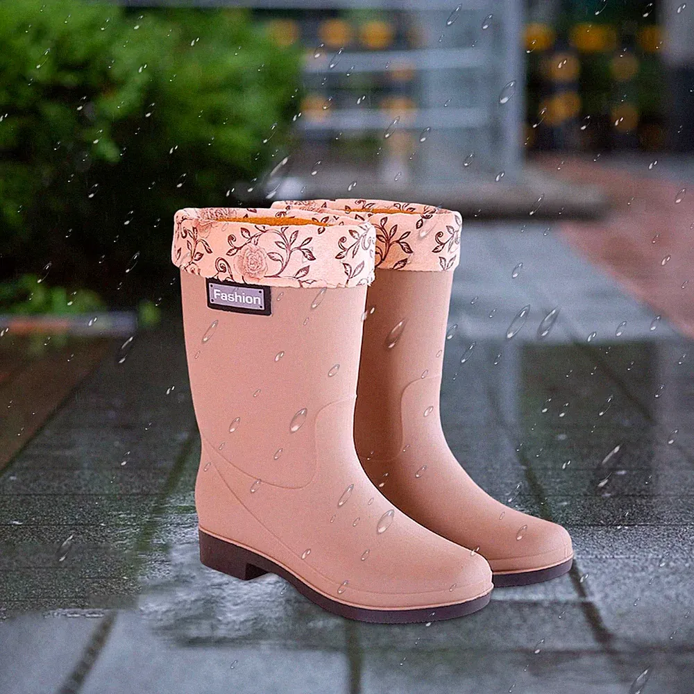 Damen Regenstiefel wasserdicht für Damen Arbeitsstiefel für Reisen Wandern