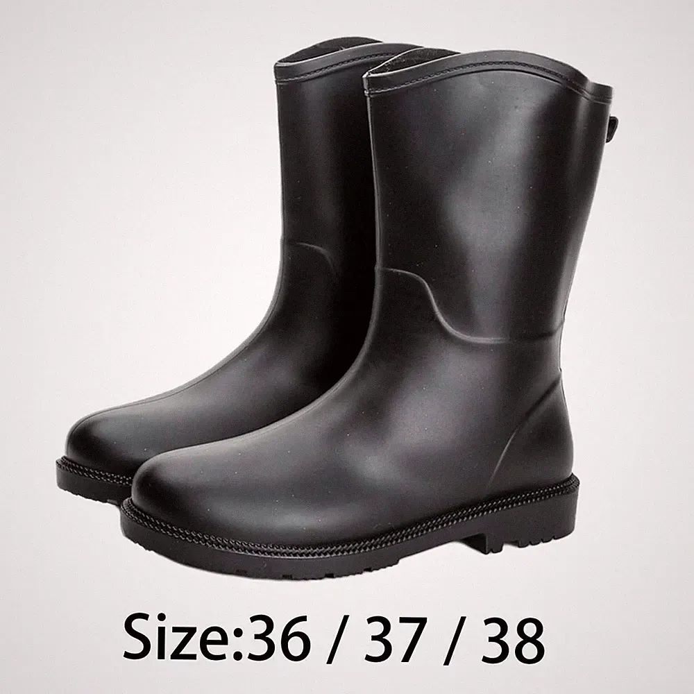Damen Regenstiefel, wasserdichte Stiefel, Regenschuhe für Radfahren