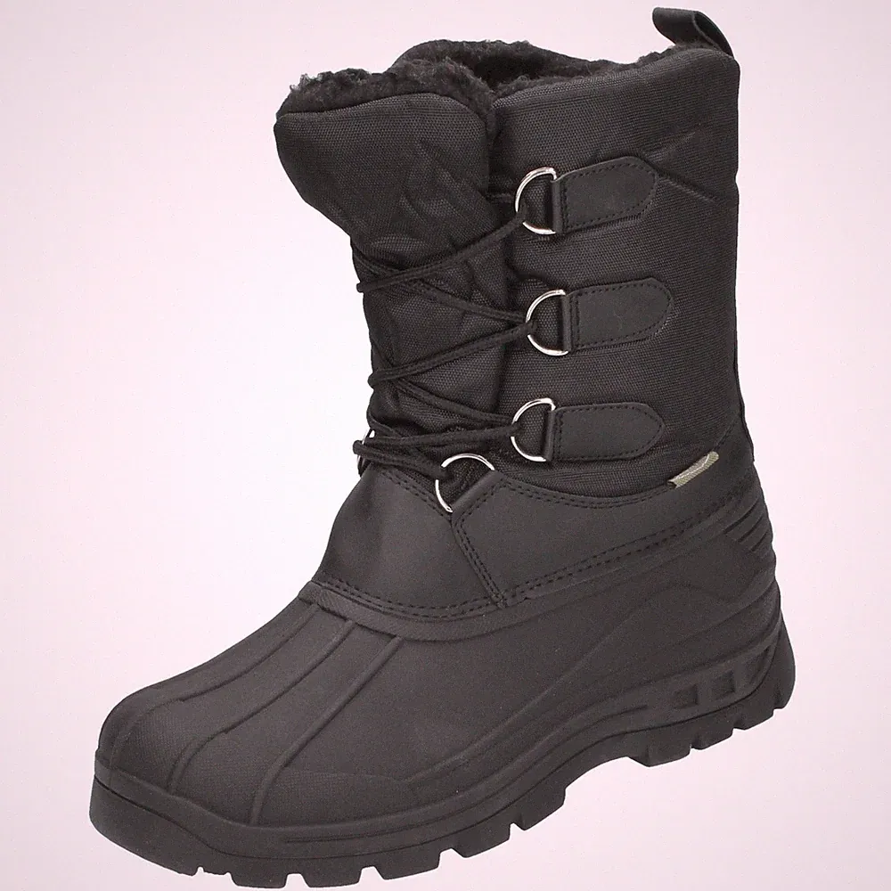 Damen Schnee Spaß Schnürer Winter Schneestiefel