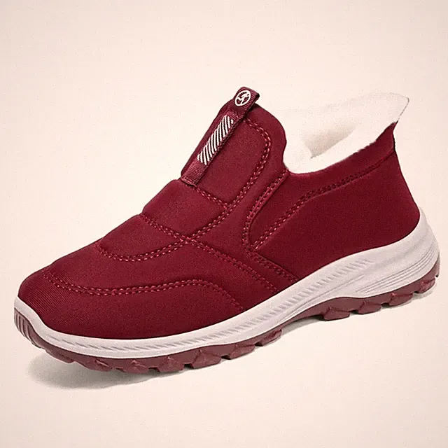 Damen Schneestiefel mit Fell gefüttert, warm, passend