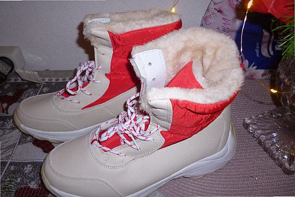 Damen Schneestiefel Winter Warme Schuhe / NEU