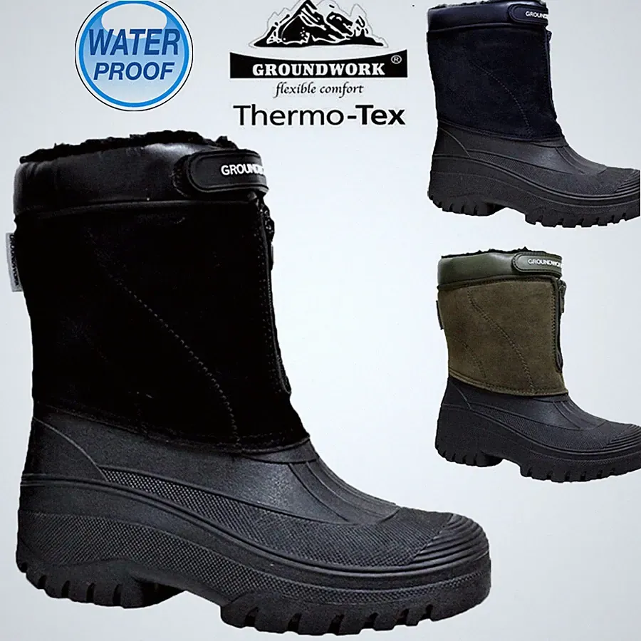 DAMEN SCHNEESTIEFEL WINTER WASSERDICHT MUCKER THERMO GUMMISTIEFEL FELL STIEFEL GRÖßE