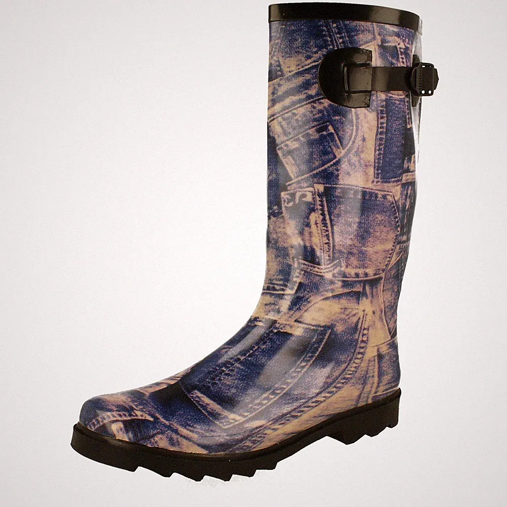 Damen Spot On Freizeit Gummistiefel - X1R095