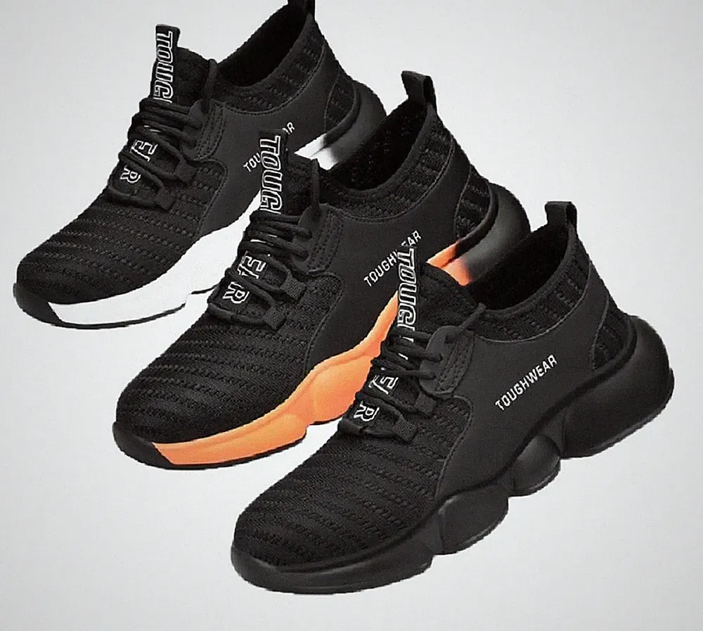 DAMEN STAHL ZEHENKAPPE SICHERHEIT STOSSDÄMPFENDE TRAINER DAMEN STIEFEL WANDERSCHUHE