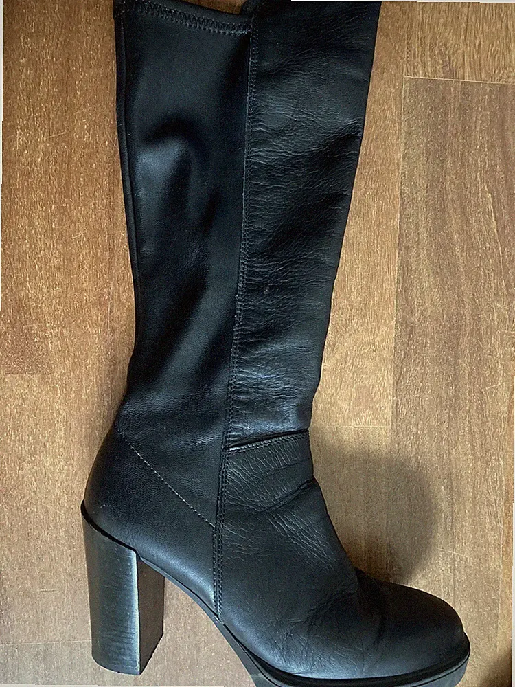 damen stiefel echt leder