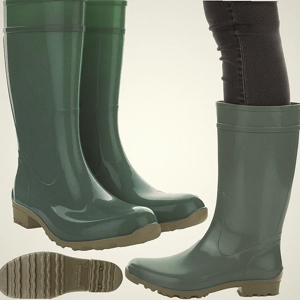Grün Gartenstiefel