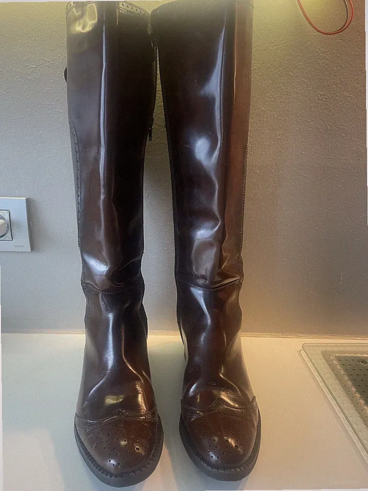 damen stiefel leder 37a