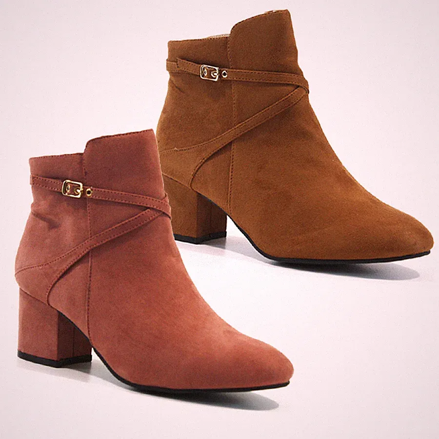 DAMEN STIEFEL MITTLERER BLOCKABSATZ REISSVERSCHLUSS SMART CHELSEA KNÖCHELBIKER COWBOYSCHUHE GRÖSSE
