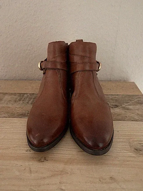 Damen Stiefelette Boots Braun