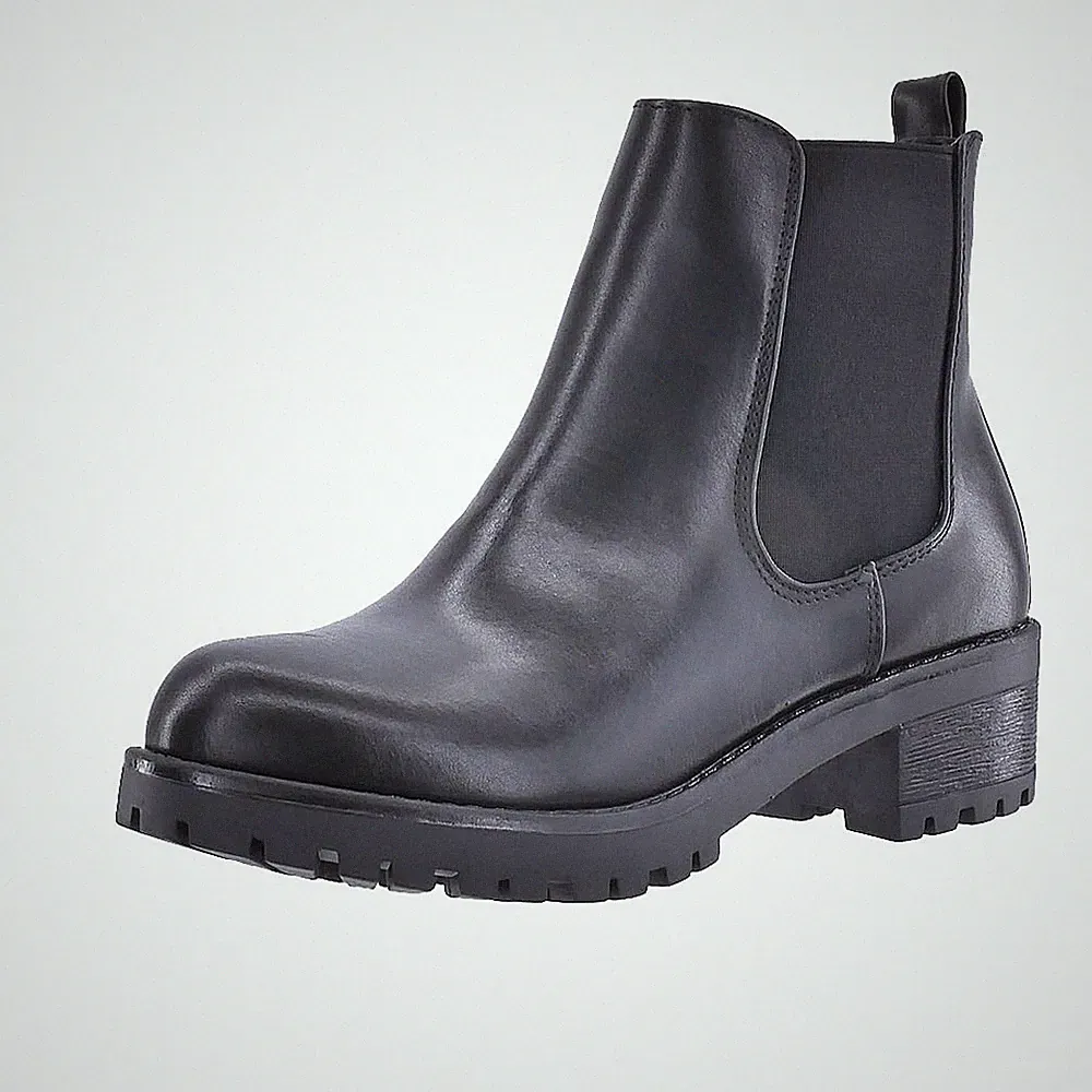 Damen Stiefeletten Chelsea Boots Chunkyrayan S160 Black38